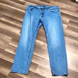 Buffalo David Bitton Light Wash Axel Slim Stretch Jeans Size 40 X 32